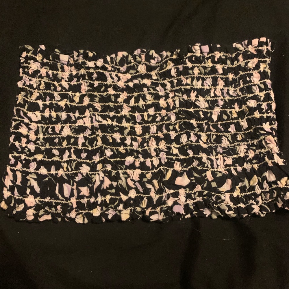 Multi colored tube tops